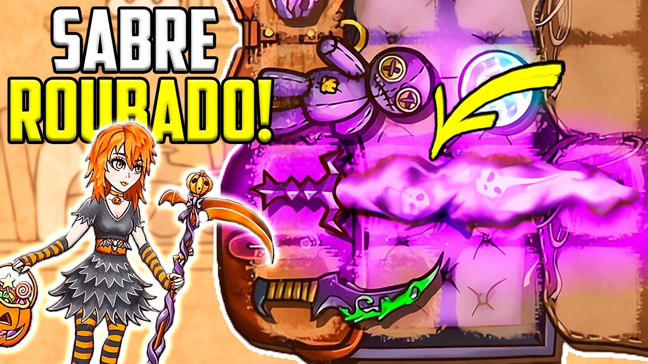 DOMINEI A ARENA COM ESSA ARMA ROUBADA! no Backpack Battles (dark saber)