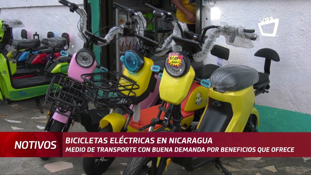 Bicicletas eléctricas, el nuevo transporte que circula en Nicaragua 