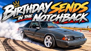 I Spent My Birthday SIDEWAYS in My Drift Mustang!