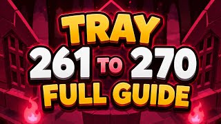 TRAY 261 - 270 F2P GUIDE! | Endless Strawberry Cake Tower