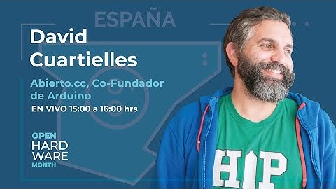 David Cuartielles - Diseño abierto y licencias