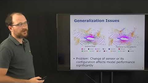 Talk by J. Behley on Domain Transfer for Semantic Segmentation of LiDAR Data using DNNs... (IROS