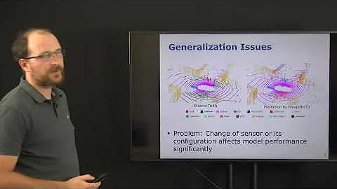 Talk by J. Behley on Domain Transfer for Semantic Segmentation of LiDAR Data using DNNs... (IROS'20)