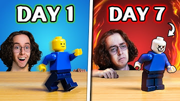 I had 7 DAYS to animate an ENTIRE LEGO MOVIE...