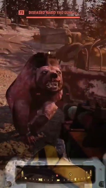 Kill A Yao Guai With A Syringer Fallout76 Karma syringer destroys Yao Guai SUB if u like gaming content