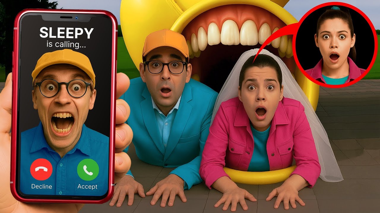 Мисс УЧИТЕЛЬНИЦА ВЫШЛА ЗАМУЖ ЗА СОННОГО В РЕАЛЬНОЙ ЖИЗНИ ПРОТИВ ПОЖИРАТЕЛЯ СЛАЙДОВ (ИСТОРИЯ ЛЮБВИ)