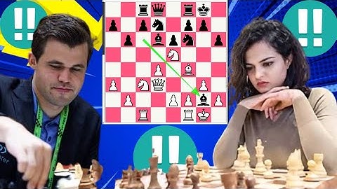 Magnus Carlsen vs Tania Sachdev Chess game 30