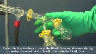 Running a distillation