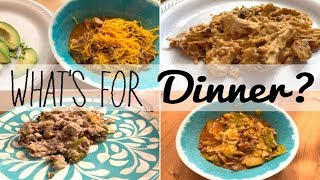 What's For Dinner | Crockpot Meals | Keto Friendly Meals | Living In The Mom Lane