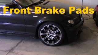 BMW 330 E46 1998-2005 2x Front brake pad caliper springs pad fitting kit PFK1113 BMW 330 E46 1998-2005 2x Front brake pad caliper springs pad fitting kit PFK1113