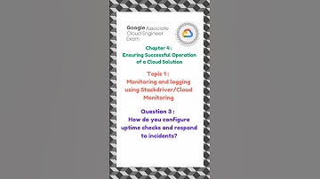 How do you configure uptime checks and respond to incidents?