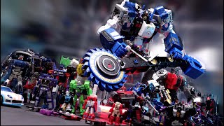 Transformers stop motion：30 toys in 3 minutes