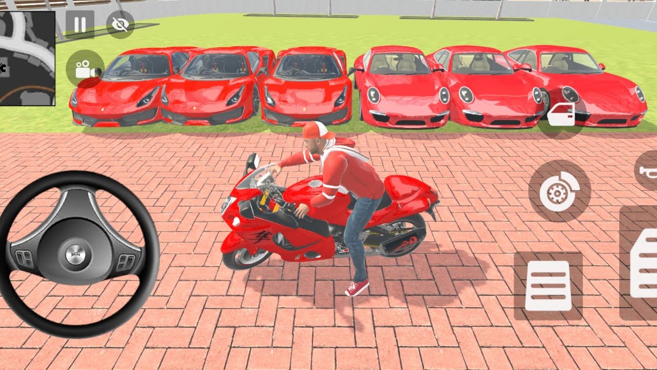 🔥🚘 Indian Theft Auto Simulator:Franklin Purchases3️⃣ Red Supercar&3️⃣ Ferrari from Indian Showroom!😱