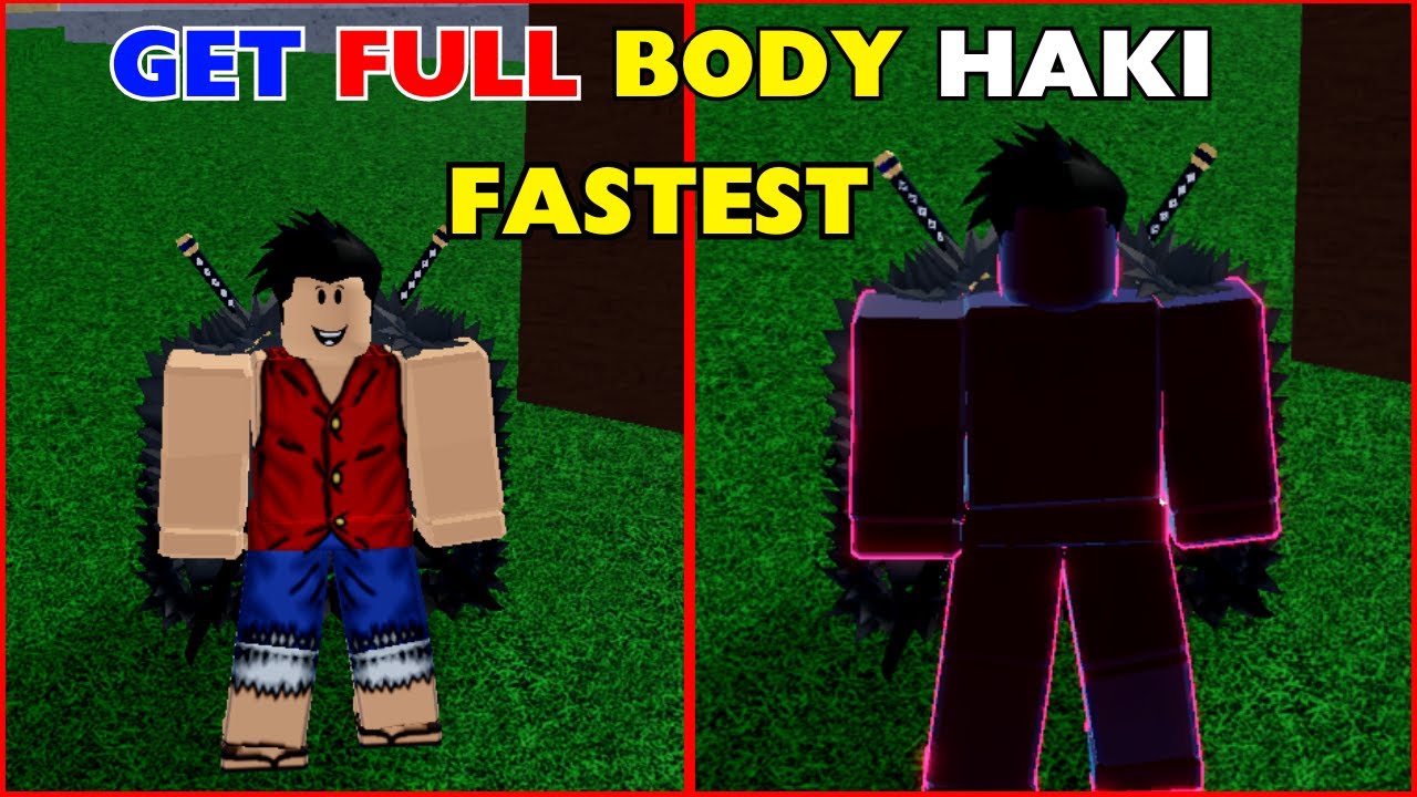 How To Get Full Body Haki Blox Fruits First Sea! Fastest Method YouTube