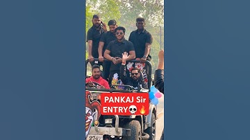 Pankaj Sir ENTRY💀🔥 #jeewallah