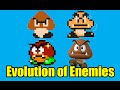 Evolution of Enemies in the Mario Series and Graphics Comparison (Super Mario Maker)