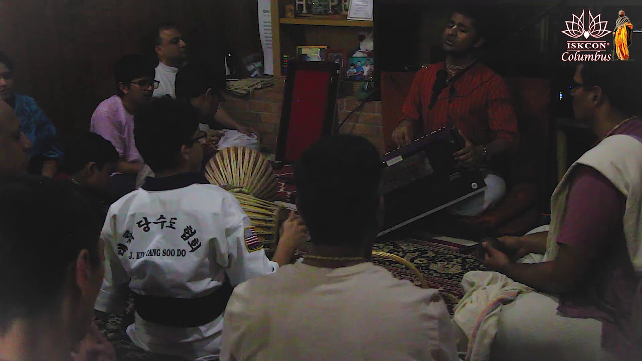 **HEART TOUCHING** Hare Krishna Kirtan | by Amarendra prabhu | ISKCON Columbus