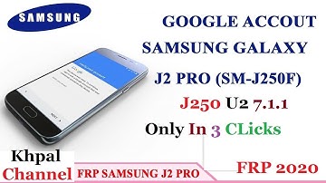 Samsung J250F Frp Bypass 7.1.1
