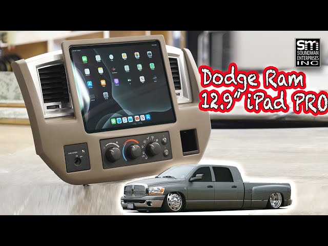 2006 dodge ram 12.9 iPad PRO DASH MOD! class=