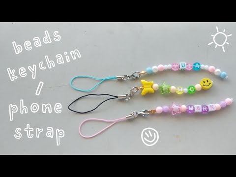 making beads keychain/phone