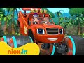 Blaze Uses POWER TIRES! 🛞 Blaze and the Monster Machines | Nick Jr.