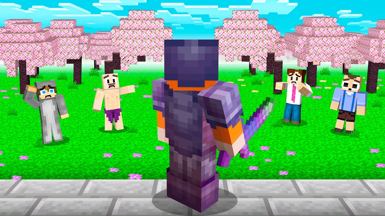 I Became The MOST OP Player in Minecraft Cherry Island