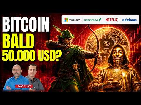 Die Ruhe vor dem Sturm! | Microsoft | Netflix | Robinhood | Coinbase | Bitcoin