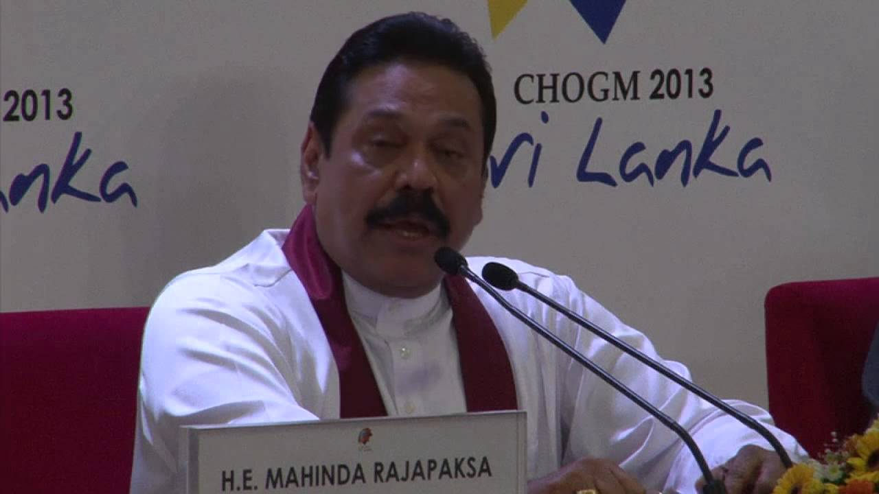 Commonwealth summit: Sri Lanka president "you must respect"