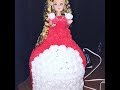 Кукла-светильник "Розочка" из фоамирана и изолона