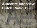 Capture de la vidéo Autechre Interview (Dutch Radio 1993)