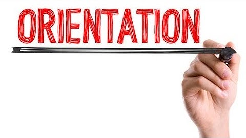 GEN 001: COURSE ORIENTATION