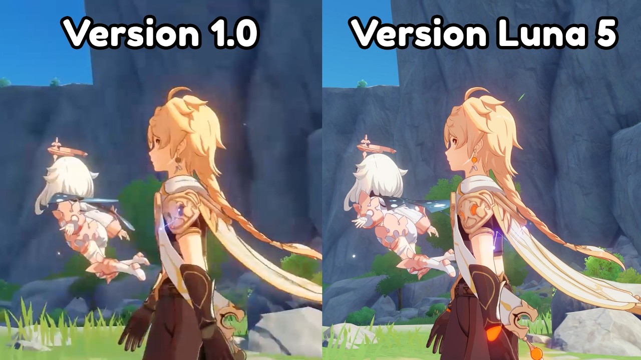 Сравнение Genshin Prologue 1.0 и Alice Prologue Luna 5.