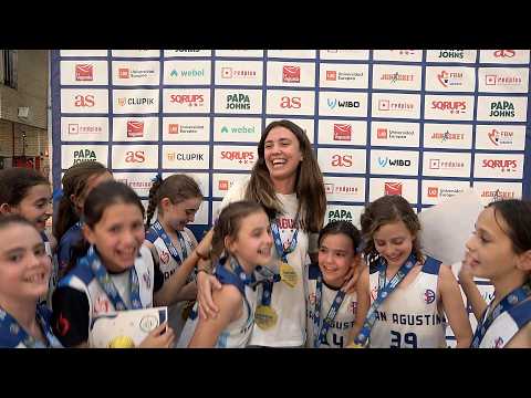 Interview with Carol, San Agustín coach and winner of the PequeCopa Colegial Girls' Benjamin Madr...