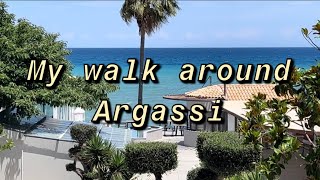 My walk around Argassi today 16/06/2023