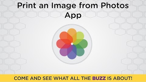 How to Print an Image from the Mac Photos App