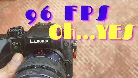 GH4 Slow Motion 96 fps Settings. BIG Mistake People Made