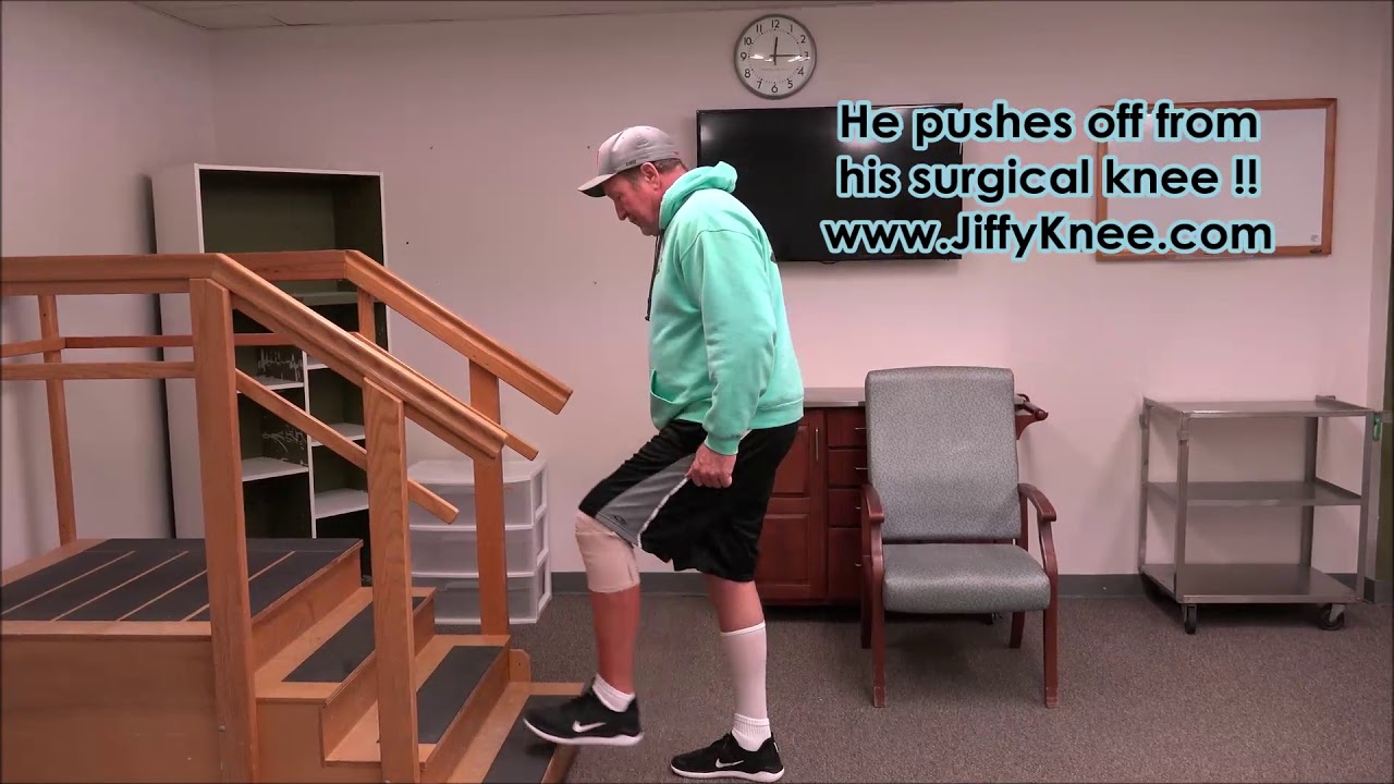 Rick One Day After A Left Jiffy Knee Replacement YouTube Rick one day after a left jiffy knee replacement youtube