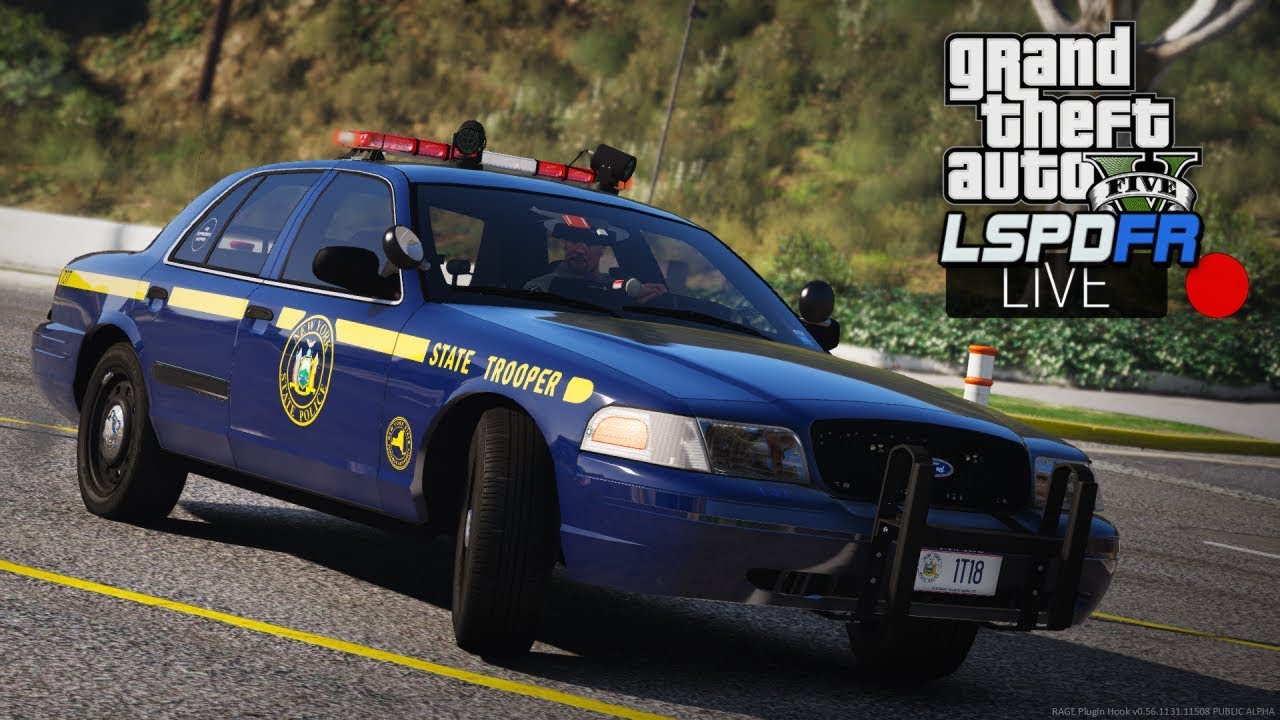 GTA 5 LSPDFR LIVE - Day 95 | New York State Police #2 | LSPDFR NYSP ...