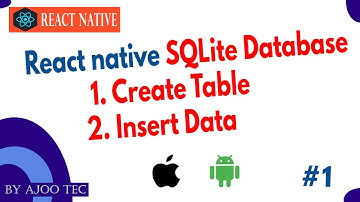 React native SQLite Database? || in Hindi