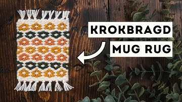 I LOVE this weaving technique (Krokbragd tutorial)