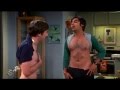 Howard and Raj feel each other's boobies TBBT 7.2