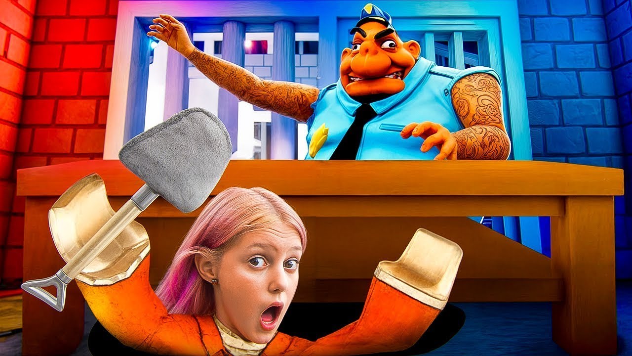 БЯГСТВО ОТ НАЙОПАСНИЯ ЗАТВОР Roblox! 🤪 Amelka бяга 🎮 Разходка на играта | Karamel Playtime