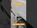 cuanto material será el adecuado para pintar este costado de la batea. #automoviles