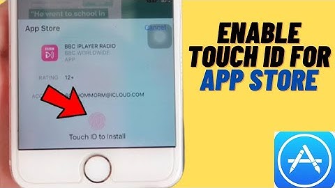 How To Use Touch ID For App Store iOS 14 !! How Do I Enable Touch ID For App Store In iPhone