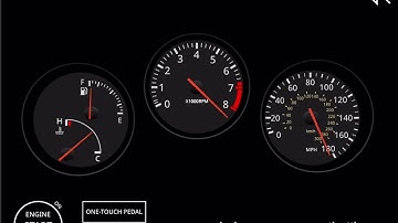 Toyota Supra 1700H.P Speedometer