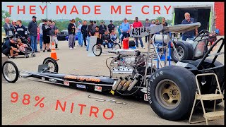 Vintage 1960s Dragsters Fire Up on 98% NITRO Lonestar Round Up 2024