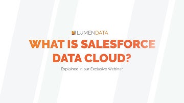 What is Salesforce Data Cloud? Explained under 3 minutes
