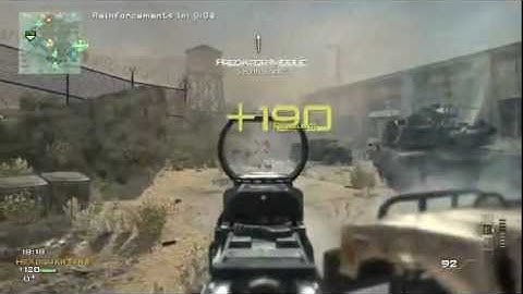 MW3 Predator missle 5 kill multi-kill on Dome