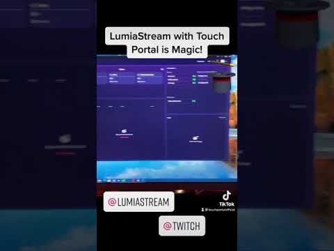 Control your LumiaStream Lights with Twitch Chat Commands and Touch Portal? It’s like magic!!