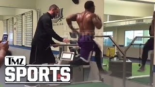 Ray Rice- Hits 22 MPH on Treadmill...I Still Got NFL Speed!! | TMZ Sports